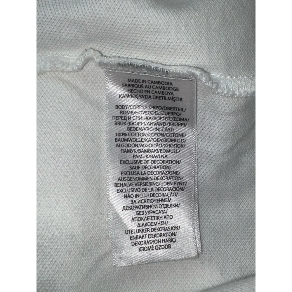 Polo Ralph Lauren Big Pony Polo Men's XXL Embroidered‎ White Shirt